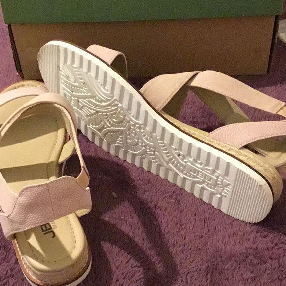 NWT JBU “Cayman” Reptile By Jambu Memory Foam Ankle Wrap Sandals- 11 - Picture 6 of 9